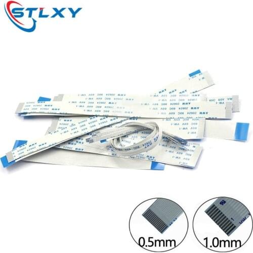 10PCS Flat flexible cable FFC FPC LCD cable AWM 20624 80C 60V VW-1 FFC-1.0MM