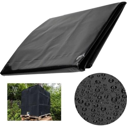 4 Colors Outdoor Waterproof Cover 1000L IBC Rain Water Tank Container Ton Barrel Sun Protective 210D Oxford Cloth Dust Cover