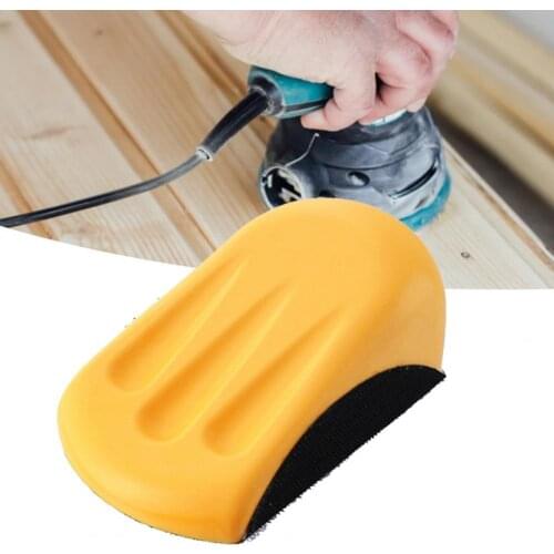 5 inch/6 inch Hand-held Sanding Disc Holder Non-slip Smooth Surface Professional Reusable Sandpaper Backing Pad for Sandpaper