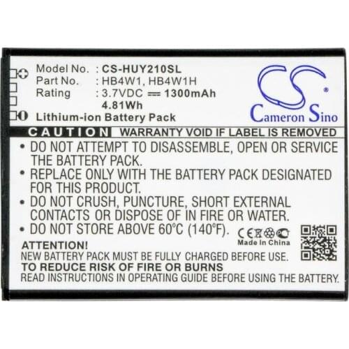 Cameron Sino 1300mah battery for HUAWEI Ascend G510 C8813 C8813D C8813Q G510 G520 G520-5000 G525 G530 H867G H881C U8951D