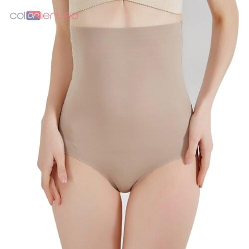 COLORIENTED Wholesale Super Stretch Tummy Control Panties High Waist Shaper Women Body Slimming Shapewear Underwear Butt Lifter