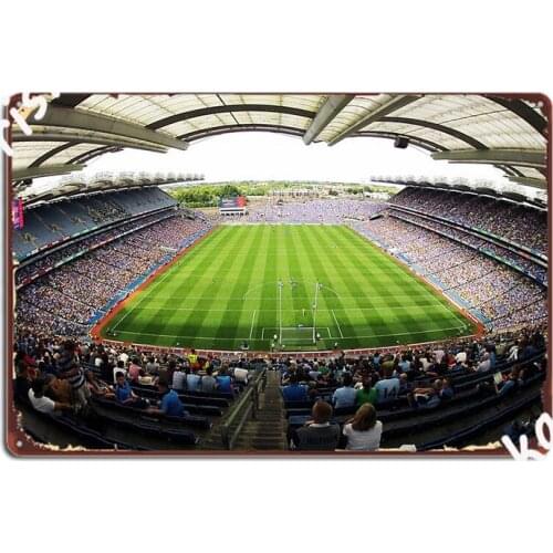 Croke Park Metal Plaque Poster Vintage Club Bar Cinema Garage Plaques Tin Sign Poster