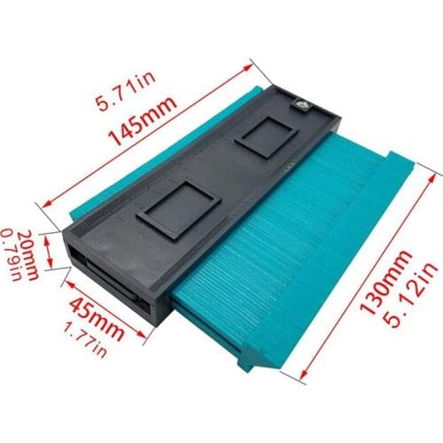 Irregular Contours Profile Gauge Tiling Laminate Tiles Edge Shaping Wood Measure Ruler Woodworking Tools