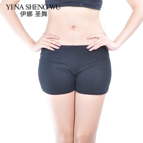 New Arrivals Women Belly Dance Costume Cotton 1pc Safety Underwear Short Pants Tight Leggings 12 Colors Belly Dance Shorts