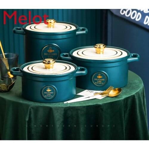 Durable Chinese High-quality Special Stew Pot Soup, Household High-temperature Ceramic Pot Dry Burning Crack Gifts From Elders