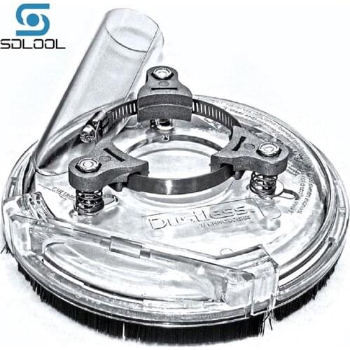 Dust Cover Angle Grinder Dry Grinding Cover Dust Cover Power Tool Accessories for Angle Grinder Cleaning 100-125mm