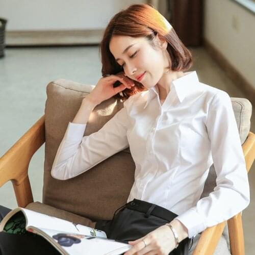 Офисные блузки QEWSDRFG China At AliExpress