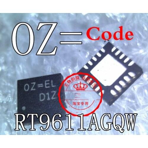 RT8812A RT8812AGQW OZ= OZ=EL 0Z=EM QFN20