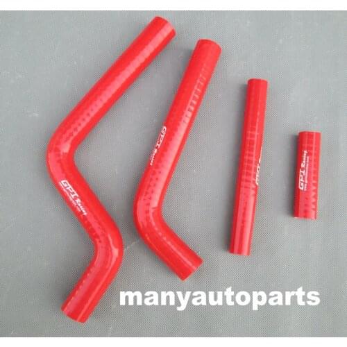 Silicone Radiator Hose for YAMAHA 03-08 YZ125 YZ 125 03 04 05 06 07 08 RED 2003