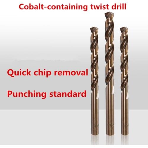 1PCS 12.0mm-17mm HSS-Co Hemp Flowers M35 Cobalt Drill Special Stainless Steel Twist Drill Bits ( 12mm/13mm/14mm/15mm/16mm/17mm)