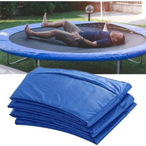 1.83m/2.44m Universal Trampoline Replacement Safety Protector Safety Mat Tear-Resistant Round Trampoline Replacement