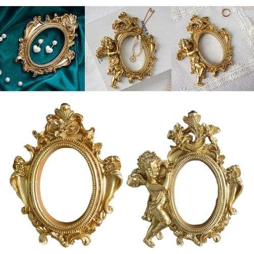 Vintage Photo Frame Mini Resin Nail Art Ins Style Photo Shooting Props Mould