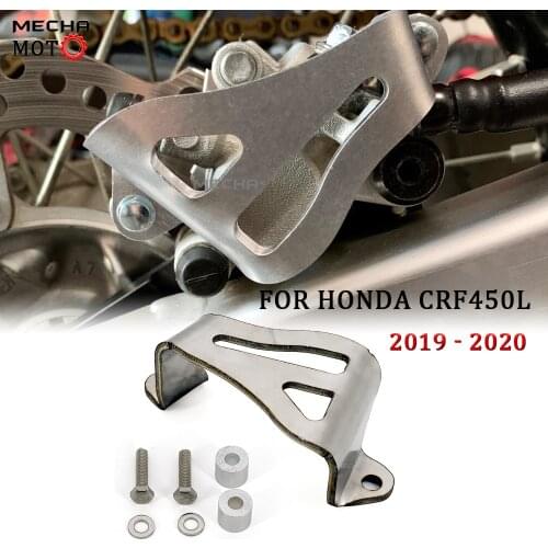 For honda crf 450 crf450 l crf450l 2019 2020 Motorcycle Rear Brake Pump Protection Frame Guard Shelf Disc Caliper