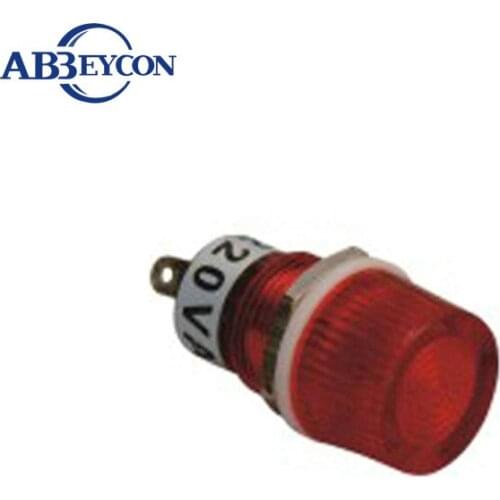 ZS45 15mm Indicator Pilot Signal Lamps Panel 220v red indicator light