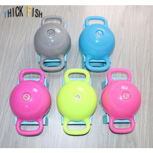 6KG Yoga kettle bell sports fitness water tanker note kettle bell portable pot squat weight bearing pot Water injection dumbbell