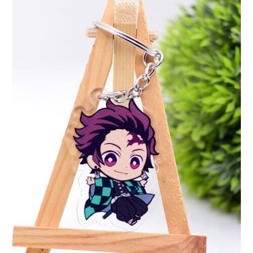 Demon Slayer Keychain Anime Kimetsu no Yaiba Keyring WL0465