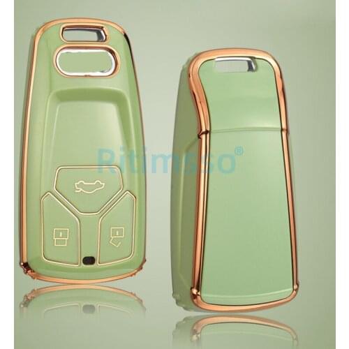 2022 New TPU Car Remote Key Cover Case Shell for Audi A4 B9 A5 A6L A6 S4 S5 S7 8W Q7 4M Q5 TT TTS RS Coupe Styling Accessories