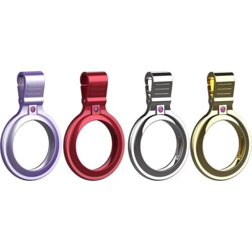 For Airtags Metal Protective Sleeve For Locator Tracker Anti-lost Device Keychain Protective Sleeve