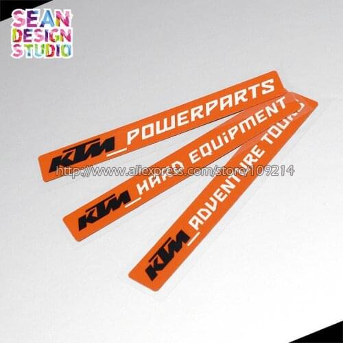 For KTM RC200 390 Duke200 250 390 690 990 1090 1190 1290 ADVENTUER motorcycle moto bike Motorcycle Sticker Decal Reflective 23