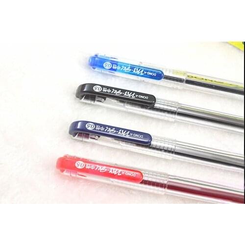 DONG-A Gel Pen 0.5 mm 0.4 mm Transparent Pen Exam Special Pen Made In korea