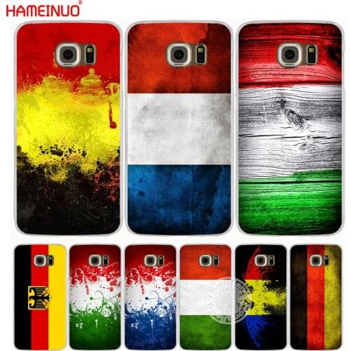 HAMEINUO germany italy france romania flagcell phone case cover for Samsung Galaxy S7 edge PLUS S8 S6 S5 S4 S3 MINI