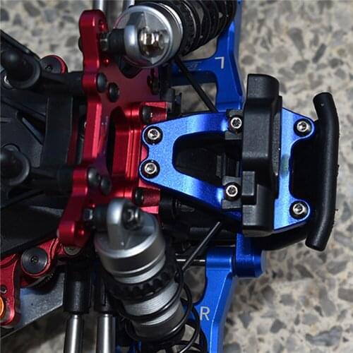 For LOSI 1/10 LASERNUT TENACITY ULTRA 4 Aluminum Alloy Bracket Front Bumper Mount Seat Upgrade Parts