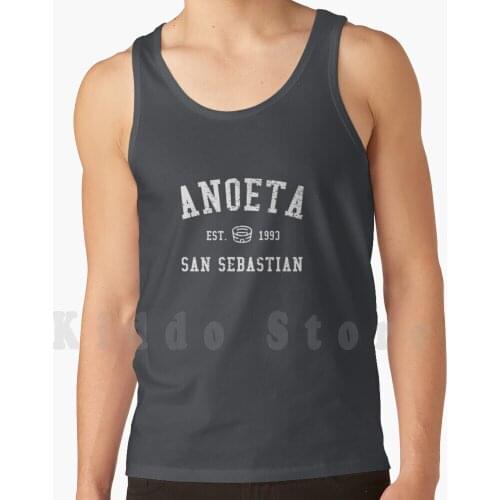 Anoeta Tank Tops Vest Sleeveless Anoeta San Real Sociedad Spain Espana Spanish Estadio Stadion Soccer Futbol