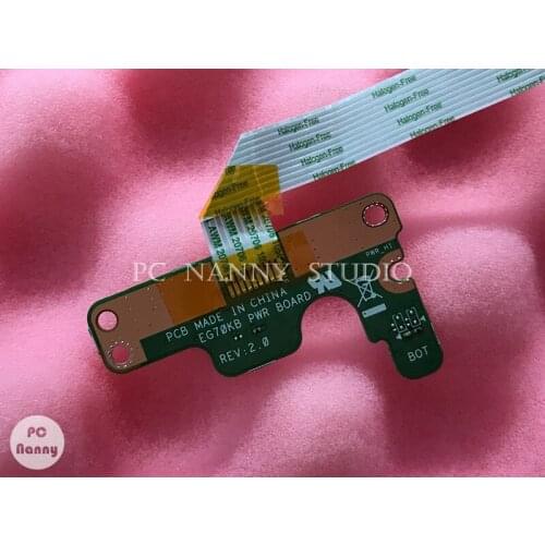 NOKOTION for Gateway NE722 NE72206u Laptop Power button Board w/ Cable works