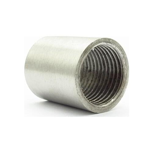 1/8" 1/4" 3/8" 1/2" 3/4" 1" 1-1/4" 1-1/2" BSP Female Thread 304 Stainless Steel Socket Pipe Fitting Connector Coupler Adapter