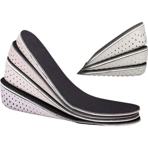 Full/Half Breathable EVA Memory Foam Insoles Cozy Shoe Accessories DIY Size Invisible Height Increase Insole Unisex Women Men