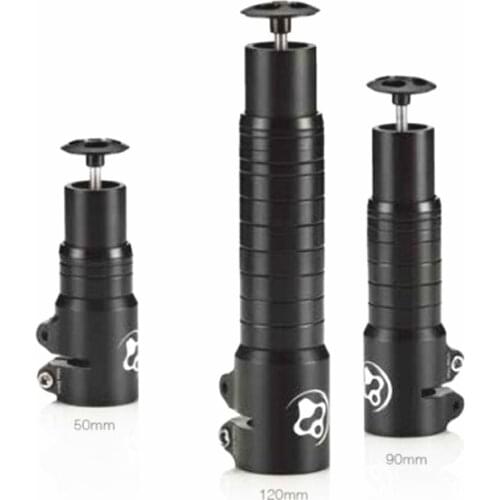 Fouriers Bicycle Handlebar fork Riser Rise Up Stem Extender adjustable Handlebar Stem Adapter 50/90/120mm Bicycle Accessories