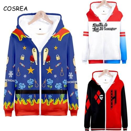 Cosrea Birds of Prey Cosplay Hoodies Costume Sweatshirts Hoody Hoodies Pants Sport Suit Disfraz Clothes Halloween