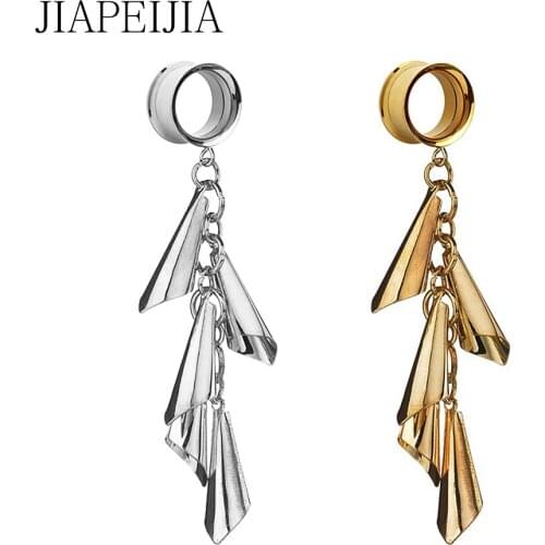 Windbell Pendant Ear Tunnels Plugs Gauges Dangle Ear Expanders Ear Flesh Stretching
