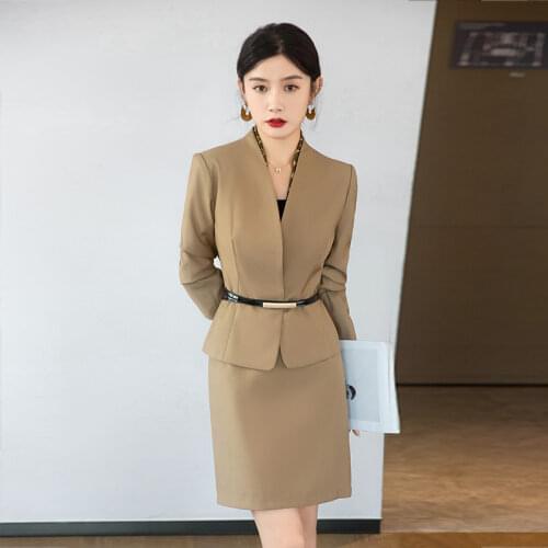 Women Tweed Suits Winter Korean-Style 5XL Long Length Slim Jacket Mini Skirt Business Suit High-end Overalls Suit For Work