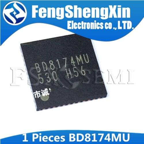 1PCS BD8174MU QFN BD8174MUV-E2 BD8174MUV Liquid Crystal chip
