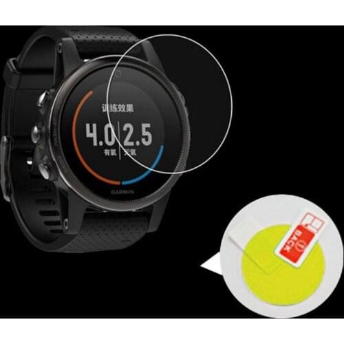2pcs Soft TPU Clear Protective Film Guard For Garmin Fenix 5/5S/5X Fenix5 Plus SmartWatch Full Screen Protector Cover (Not Glass