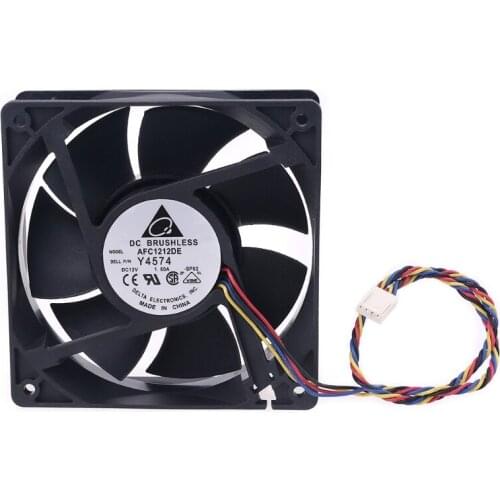 120mm 1.6A 12V 4 Wire PWM Cooling Fan for Delta AFB1212SHE 12038 Machine