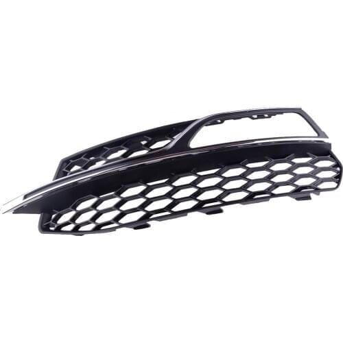 8V3807681G 8V3807681 Front Left Bumper Lower Honeycomb Fog Light Lamp Grill Grille Cover Fit for Audi A3 S3 S-Line 2013-2016
