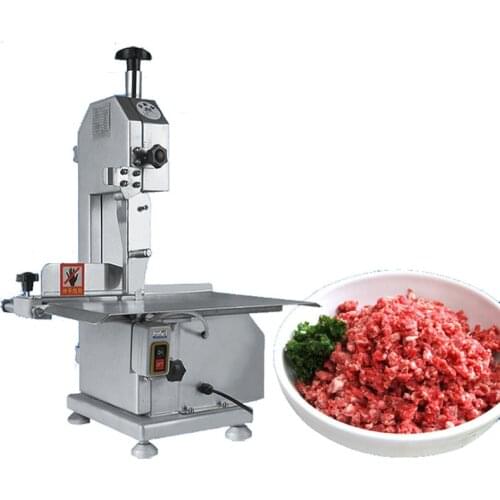 Electric Bone Cutting Machine Full Automatic Frozen Meat Cutter Commercial Food Cutting Machine Bone Sawing Machine