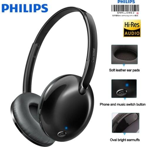 Philips Wireless Headset SHB4405 with Bluetooth 4.1 Lithium polymer Volume Control for Iphone X Galaxy Note 8 Official Test