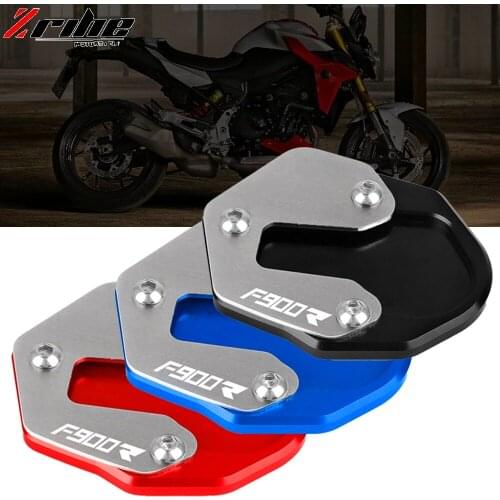 For BMW F900R F900XR F900 R/XR 2019 2020 2021 Aluminum Accessories Motorcycle Kickstand Foot Side Stand Extension Enlarger Pad