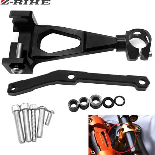 For Yamaha MT09 MT-09 FZ-09 2013-2017 Motorcycles Adjustable Steering Stabilize Damper Bracket Mount Support Kit Accessories