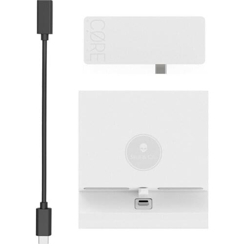 Skull & Co. Jumpgate Dock Stand with Detachable USB Type C 3.1 Hub DeX Docking Station for Nintendo Switch MacBook Mobile Phone