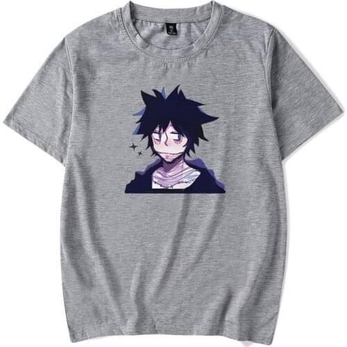 Deku Cosplay My Hero Academia Anime Oversized T-shirt 4XL Solid Loose Unisex Tee Crewneck Streetwear Summer Casual Top 2021