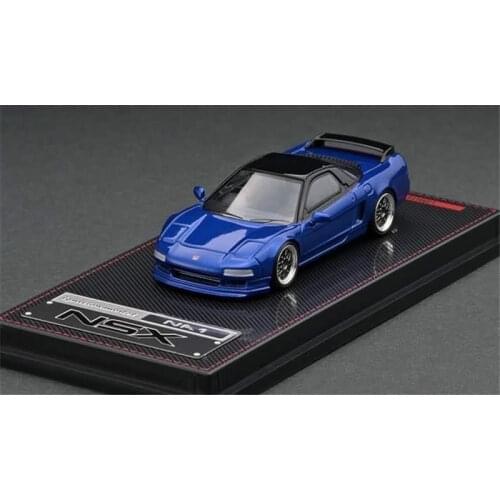 IG 1:64 Honda NSX (NA1) Metallic Blue Diecast Model Car