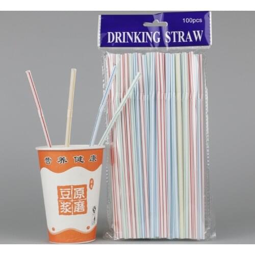 Colorful 100PCS Curved Plastic Drinking Straw Cocktail Wedding Birthday Party Summer Drinking Straws Bar Drink Accessories