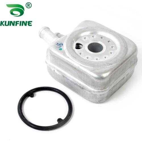 Engine Oil Cooler Radiator & Gasket Auto Parts For VW Passat Touran Bora Audi A6 OEM No. 068 117 021 B 068 117 021B 068117021B