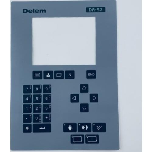 Delem DA52 DA-52 Membrane Keyboard for Delem Bending Machine Operators Panel repair,in stock