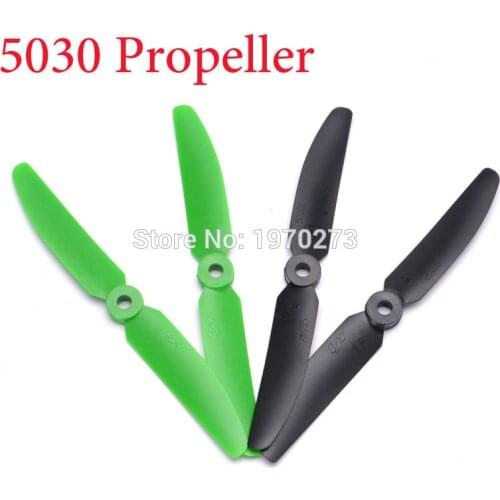 20pcs (10 pair) Mini Quadcopter FPV Qav250 5030 Multirotor CW CCW Propeller For 250 Multcopter