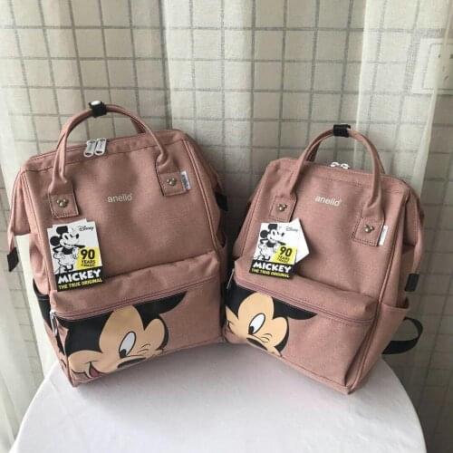 Disney Mickey mouse backpack multi-function large capacity backpack diaper bag waterproof men women shoulder bag Travel bag